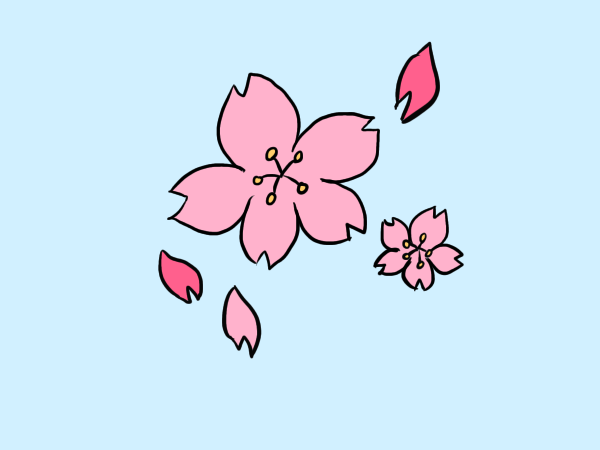 イラスト 桜の 花びら 桜 花びら