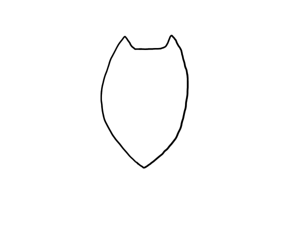 コウモリのイラストの簡単な書き方は ハロウィンのイラストを描いて